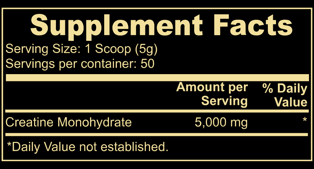 Creatine Monohydrate